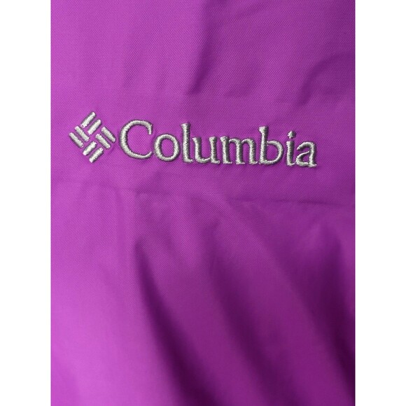 Columbia Women’s Purple Arcadia II Raincoat With Hood Size Large - Picture 5 of 9